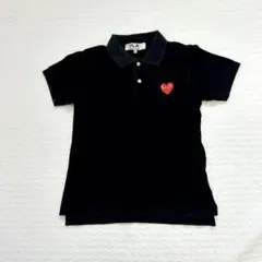 PLAY COMME des GARCONS ポロシャツ ブラック M - メルカリ