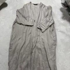 mizuiro ind リネン100% ロングカーディガンのサムネイル