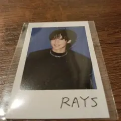 SnowManアルバムRAYS特典チェキ風カード目黒蓮