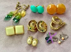 レトロ アンティーク イヤリング セット まとめ売り