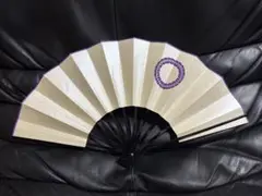扇子　29cm 紫天　紋　パール　舞扇子　舞踊　大衆演劇　着物　和装　小物