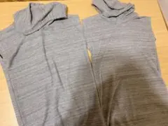 フード付きワンピース2点セット