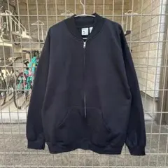 blurhms/2/スナップカーディガン/スウェット/ブラック/美品/ブラームス 