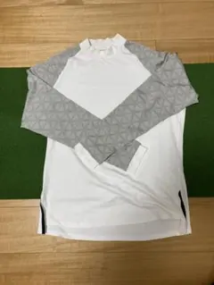 Nike Pro 長袖トレーニングシャツ XL ホワイト/グレー