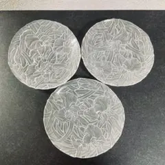 ⭐️美品⭐️【５枚セット】HOYA クリスタルガラス 食器 銘々皿