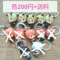 銀魂 めじるしアクセサリー 月詠 神楽 坂田銀時 神威 新八 ガチャ 吉原大炎上