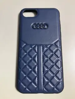 新品未使用 Audi iPhoneSE2・3用ケース ネイビー