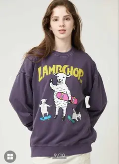 グラニフラムチョップ長袖スウェットトレーナーL