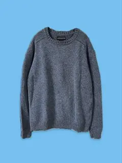 メランジ コットン ニット