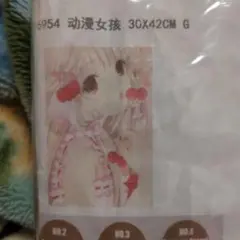 アニメキャラクター 風ダイヤモンドアート
