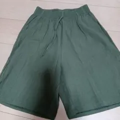 カーキ　ハーフパンツ　短パン　160 150