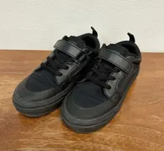 VANS ブラック スニーカー ベルクロ付き　１７センチ　バンズ