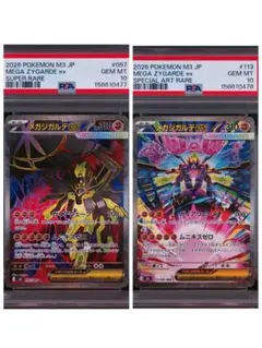 メガジガルデex SR SAR PSA10 連番のサムネイル