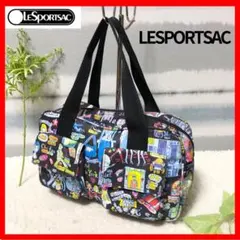 ☆希少デザイン！【LeSportsac】レスポートサック ミニ　ボストンバッグ