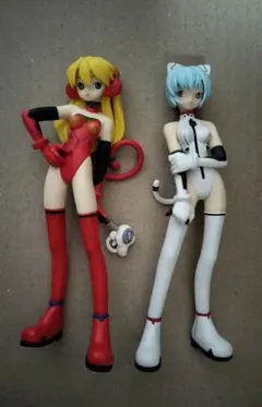 【訳あり】新世紀エヴァンゲリオン ネコミミ綾波 モンキーアスカ