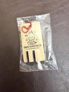 サンリオキャラクターズ木札の鍵キーホルダー