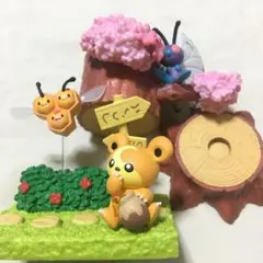 送料込み　ポケモン　バタフリー　ミツハニー　ヒメグマ　フィギュア　グッズ　セット