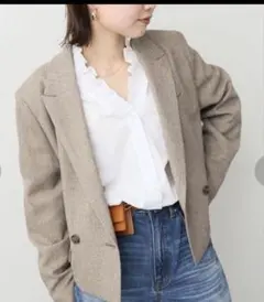 試着のみSLOBE IENA スローブイエナ リサイクルPEショートジャケット