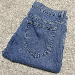 ZARA ザラ ルーズテーパード クロップドデニム EUR42