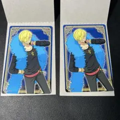 ONE PIECE ワンピース　サンジ　ステッカー2枚セット