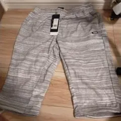 フリース 3/4パンツ Mサイズ グレー