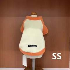 犬服 Dog Peas エブリデイフリース　オレンジ＆クリームSS ドックウェア