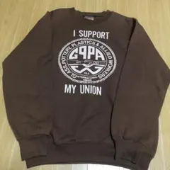 ユナイテッドスポーツ 古着 トレーナー ブラウン USA