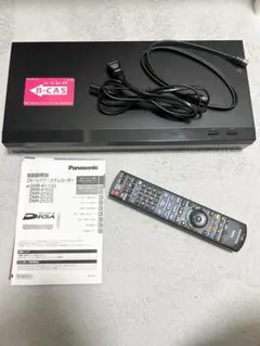 【美品】DIGA ブルーレイディスクレコーダー DMR-2X202 2024年製のサムネイル