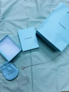 【値下げしました】Tiffany & Co. オープンハートネックレス 16mm