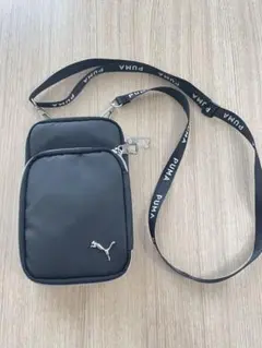 【美品】PUMA プーマ ショルダーポーチ ブラック
