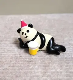 デコレ　コンコンブル　クリスマス　ごろ寝パンダ　まったりビール