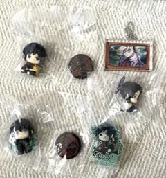 鬼滅の刃　すわらせ隊　まちぼうけ　アクリッツキーホルダー　アクスタ　4点セット