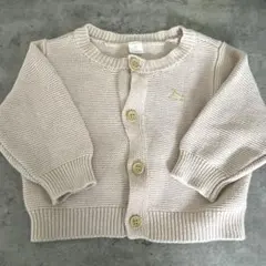 Cottoli ニットカーディガン　アウター　ベビー　ピンク　70〜80cm