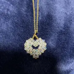 （最終値）ハート❤︎のキラキラ　ネックレス