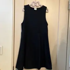 ザラキッズ　ワンピース　紺色