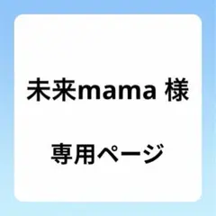 未来mama様 リクエスト 2点 まとめ商品 パグ