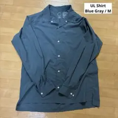 山と道UL Shirt Unisex / Blue Gray / M