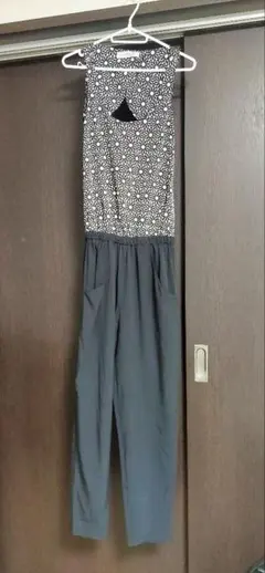 スパイラルガール　花柄オールインワン