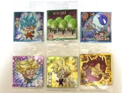 ドラゴンボール 超戦士シールウエハース超 超絶感謝の十周年　６枚セット
