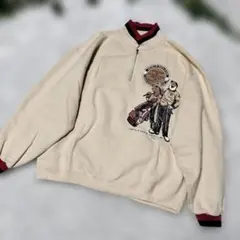 CAPTAIN SANTA GOLF CLUB スウェット　ハーフジップ