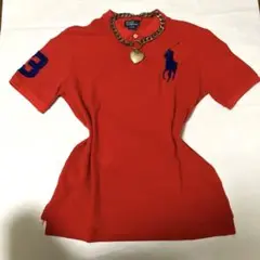 Polo by Ralph Lauren 赤L 平成ギャル y2k 00s 海外