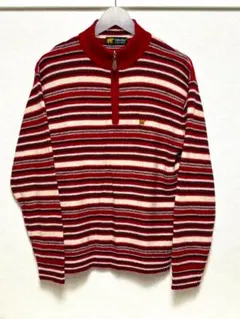 Golden Bear byジャックニクラウス・ハーフジップ ニット・Mサイズ
