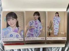 乃木坂46 一ノ瀬美空　浴衣 5種コンプ 生写真 乃木坂46 一ノ瀬美空 生写真 5種コンプ 浴衣