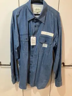 【新品】AVIREX アヴィレックス DENIM WORK SHIRT