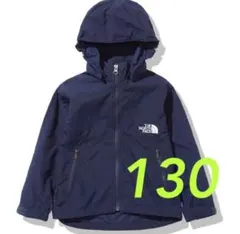 【 130 】TNFネイビー ★ノースフェイス★キッズ コンパクト ジャケット