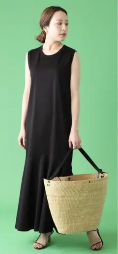 Plage ティアードノースリーブワンピース