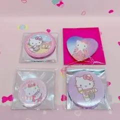 ハローキティ　缶バッジ　セット売り