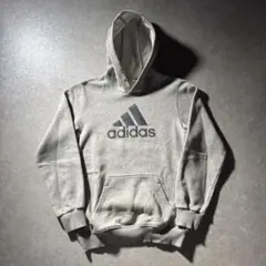old adidas 3D graphic tech logo hoodie