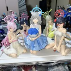 ブルーアーカイブ　プライズフィギュア　アビドスセット