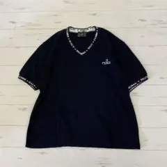 FENDI Vネック Tシャツ ホワイト ロゴテープのサムネイル